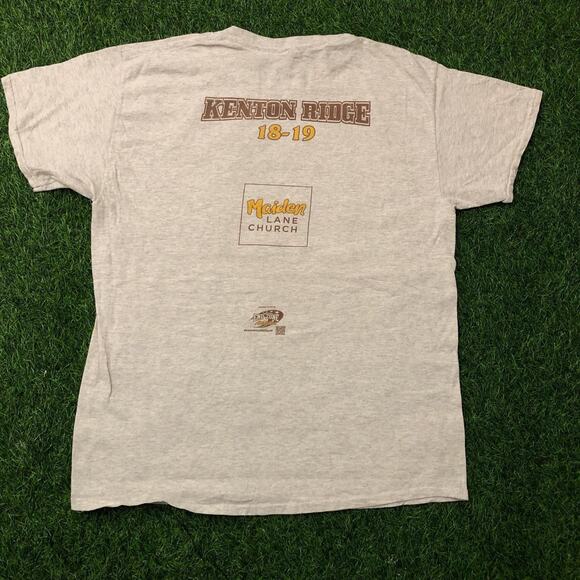 Light Grey Kenton Ridge Cougars Football Graphic Tee - Picture 2 of 4